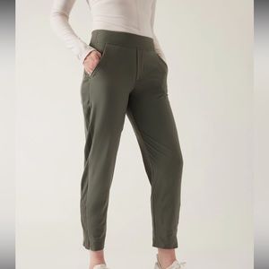 Athleta Olive Green Track Pants